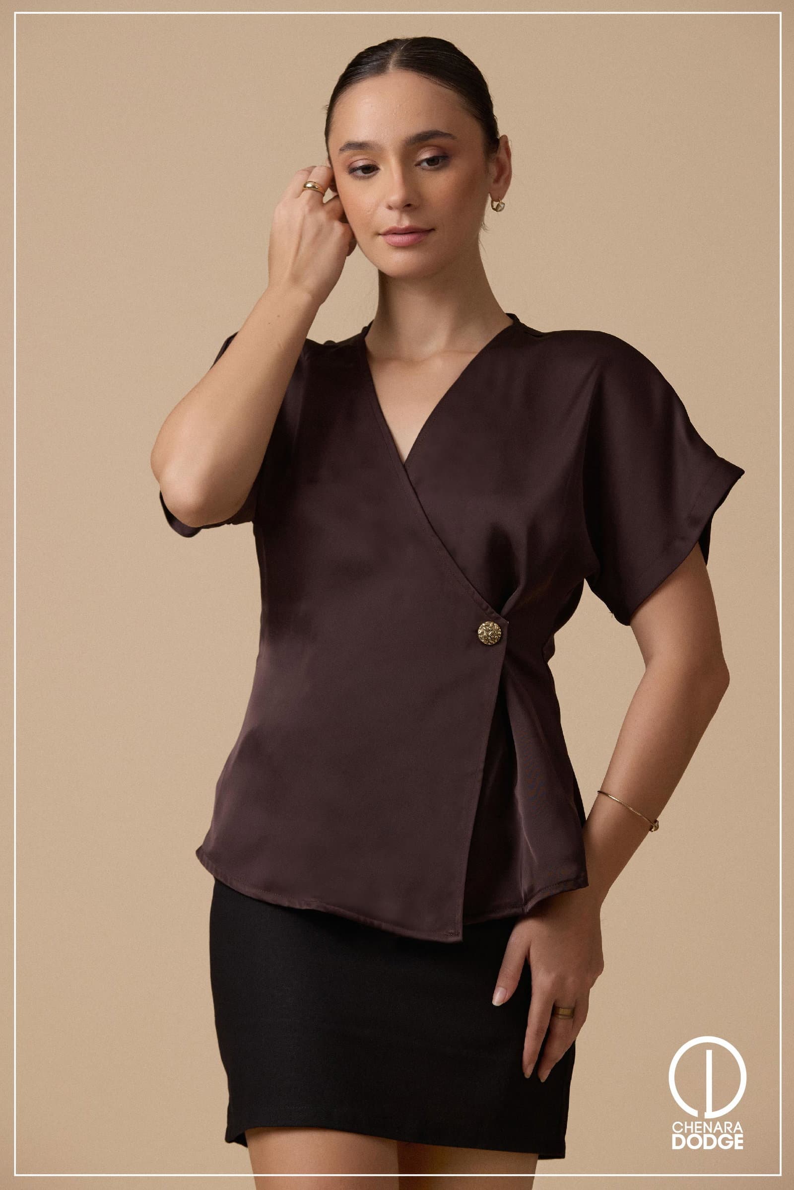 LOVI V-NECK TOP